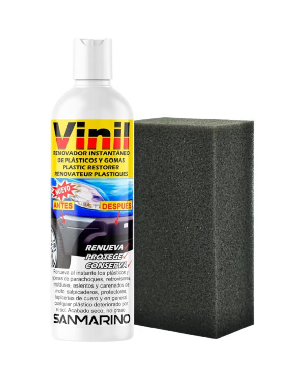 Vinil | Renovador instantáneo de plásticos y gomas