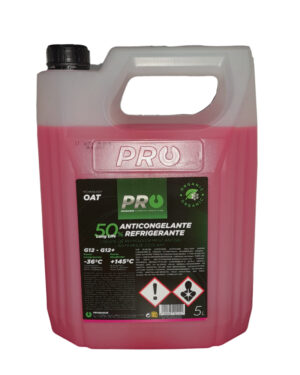 Refrigerante anticongelante del 50% (Rojo)