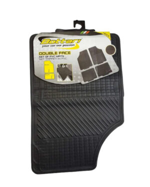 Juego de alfombras en goma Set PVC (Double face)