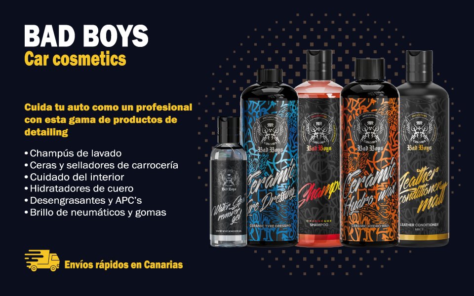 Detailing profesional con alma rebelde. Una marca que rompe esquemas en el mundo del detailing, con un enfoque audaz y una imagen inconfundible, está diseñada para quienes entienden el cuidado del coche como una verdadera pasión. Sus productos combinan rendimiento profesional, fragancias intensas y una presentación que no pasa desapercibida.