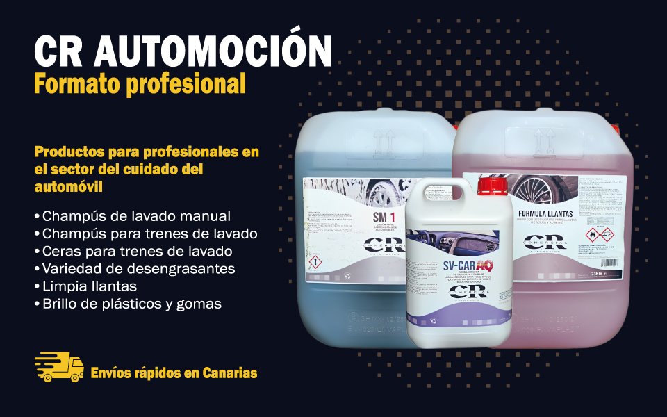 Soluciones profesionales para el cuidado y mantenimiento del vehículo. Una marca que se ha ganado el respeto del sector por su compromiso con la calidad, la innovación y la funcionalidad. Pensada para profesionales de la automoción y apasionados del motor, ofrece productos eficaces, fáciles de usar y a precios competitivos, sin renunciar al rendimiento.